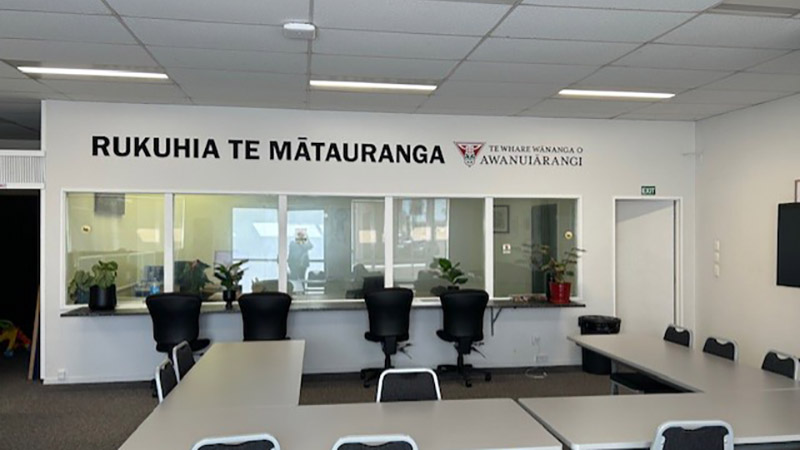 Inside the Wairoa Site of Te Whare Wānanga o Awanuiārangi