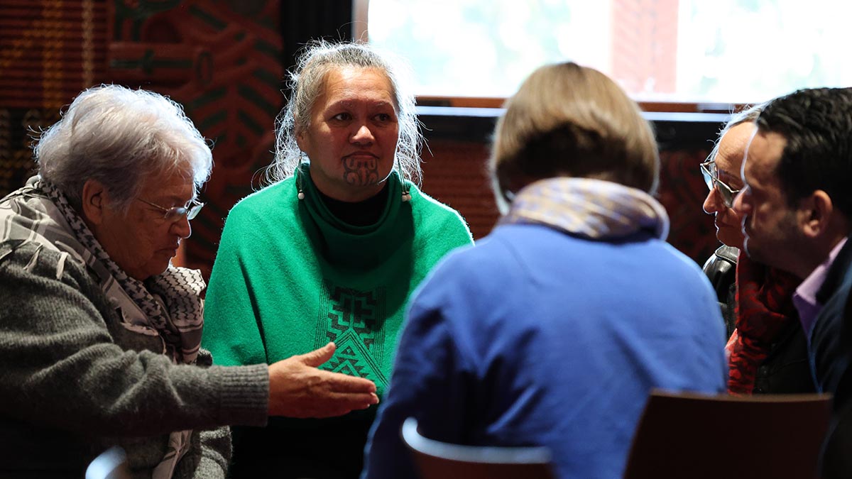 Group discussions explore kai memories and the meaning of culturally safe kai.