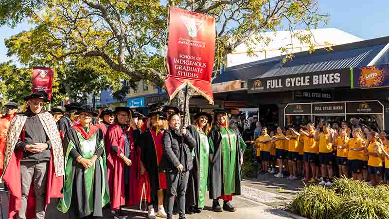 Graduands are celebrated by local schools