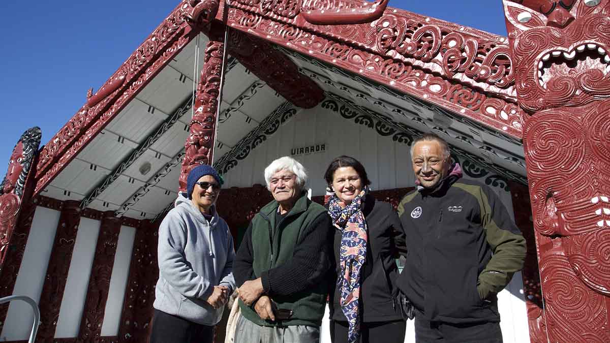 Te Pou Hono ki Marae Ātea