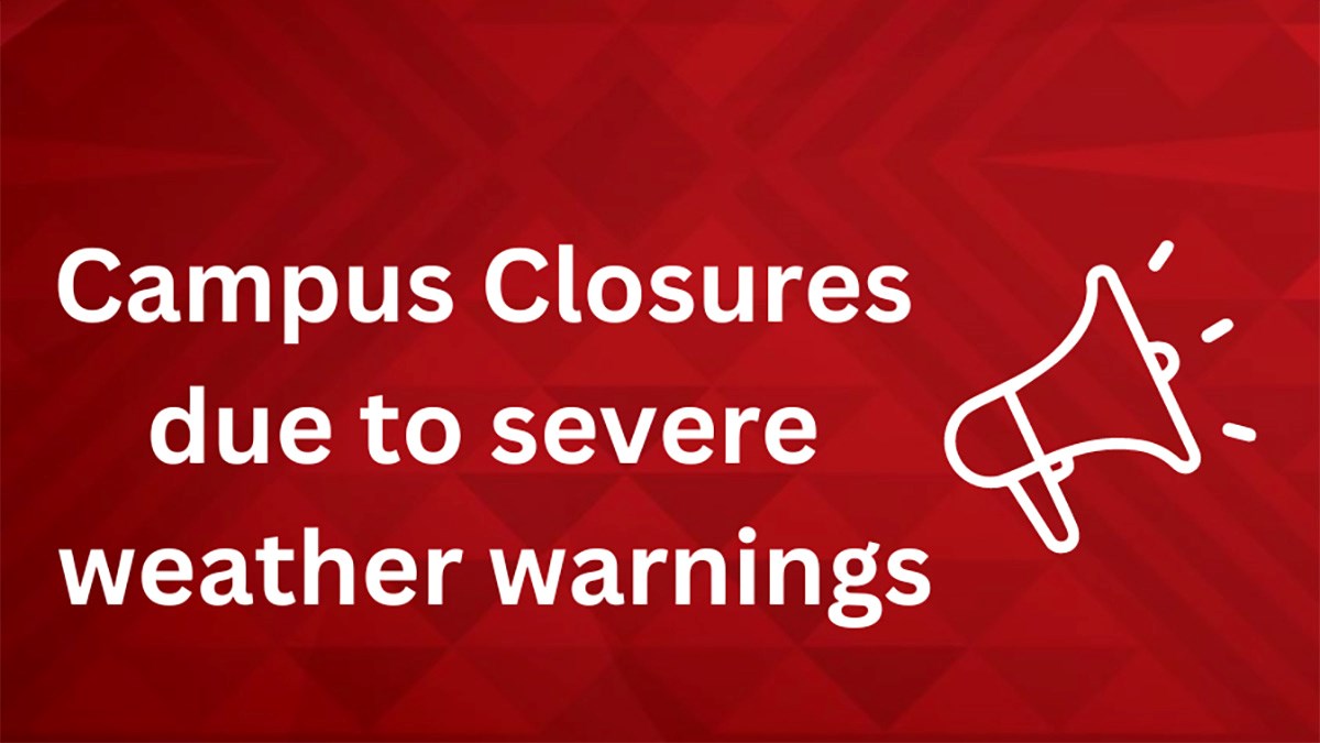 Campus closures for Cyclone Gabrielle 14 Feb 2023