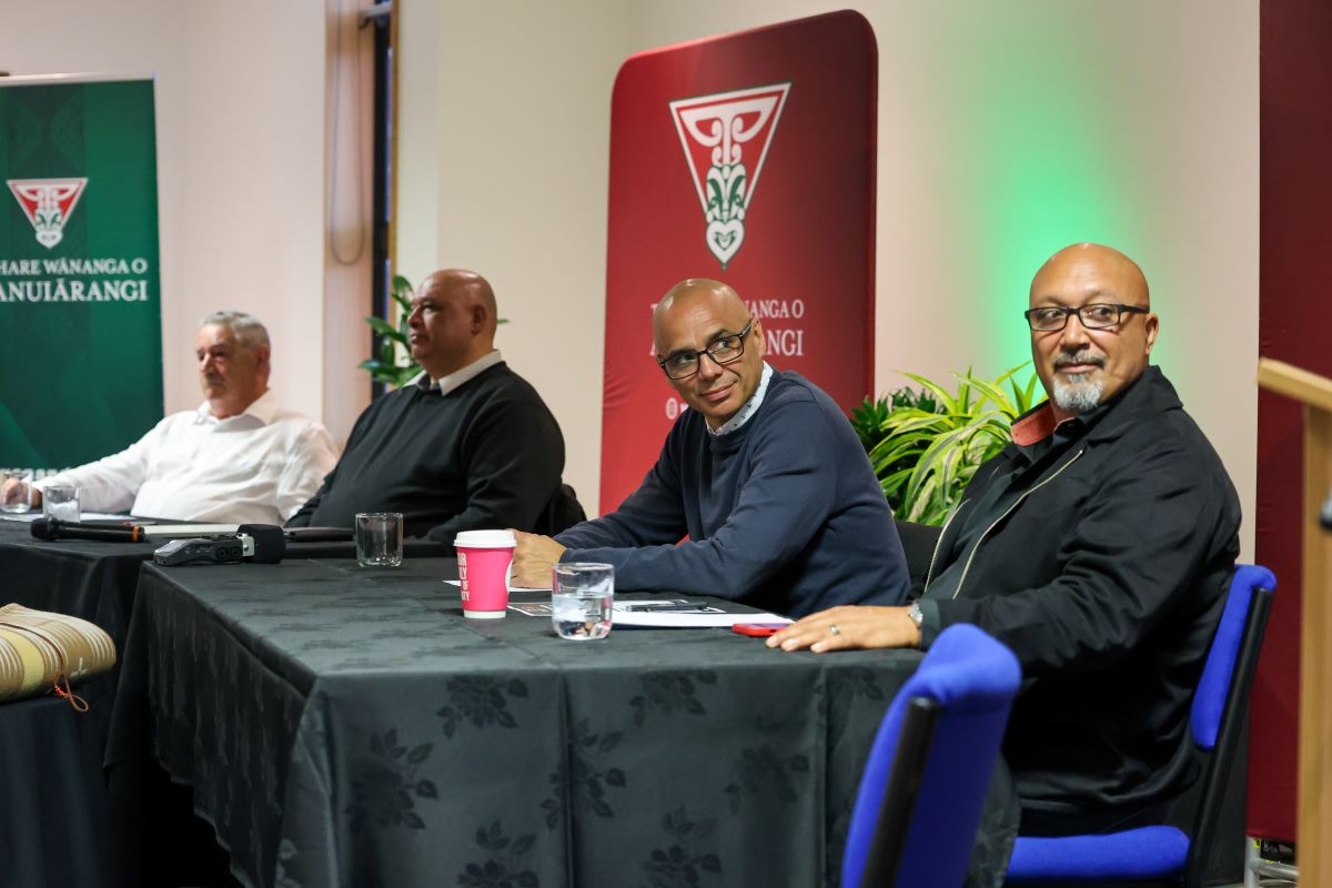 Panellists during critical discussions about the integration of AI and Indigenous knowledge