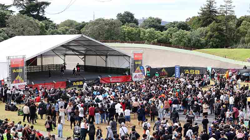 ASB Polyfest Te Paparewa Māori Stage 2026
