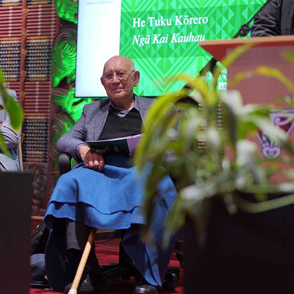 Tā Hirini Moko Mead Receives Te Whare Pukenga Award