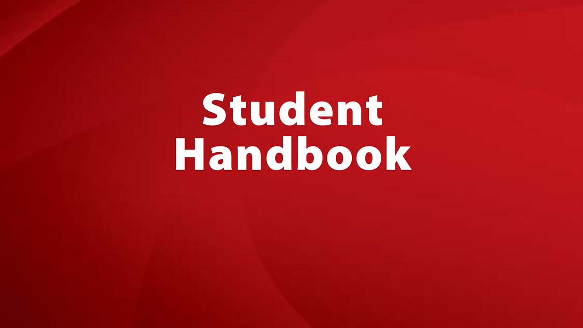 Student Handbook